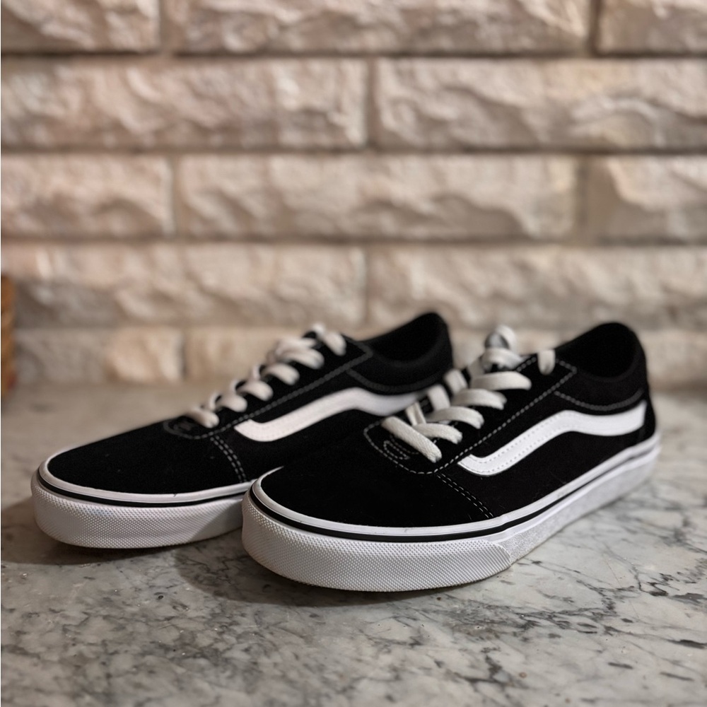 Vans Classic Black and White Sneakers